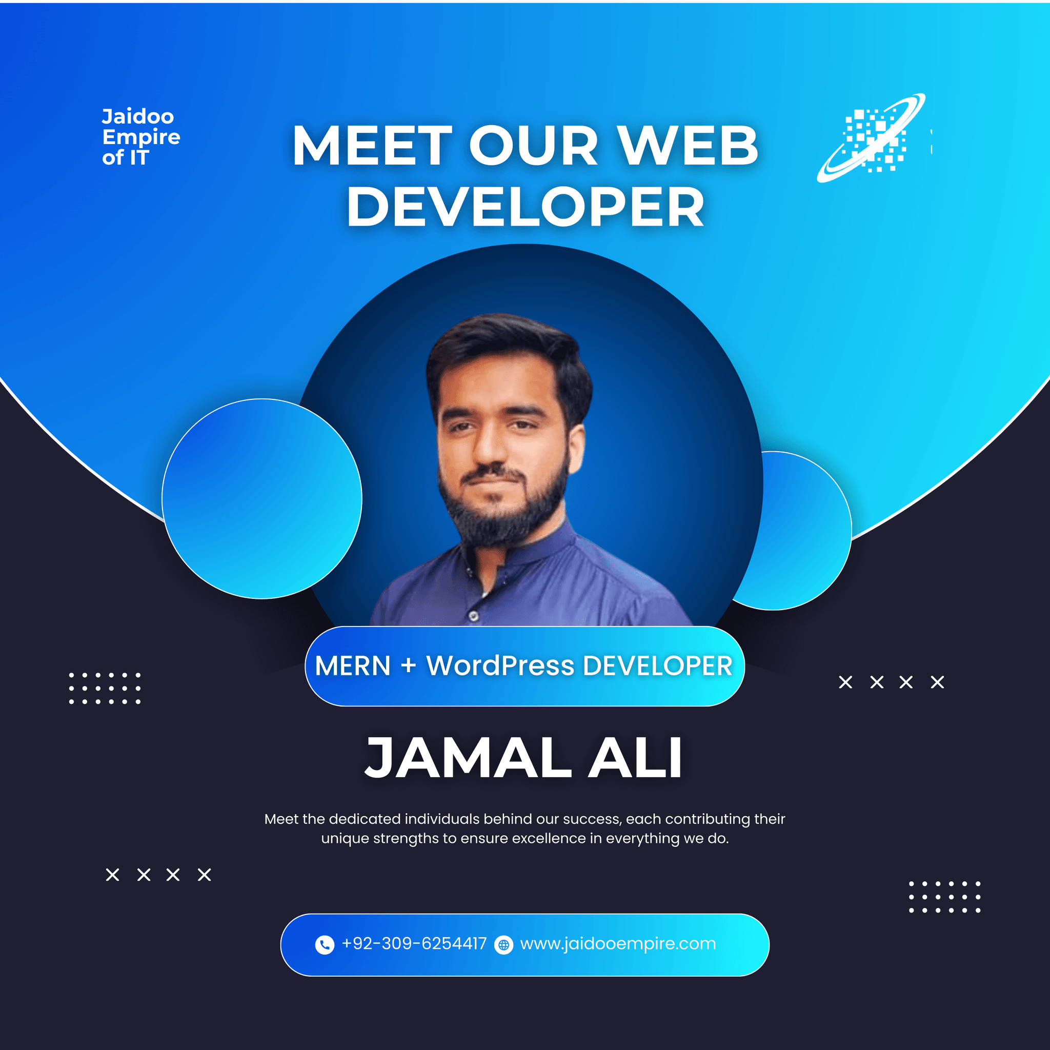 MERN + WordPress Developer - Jamal Ali